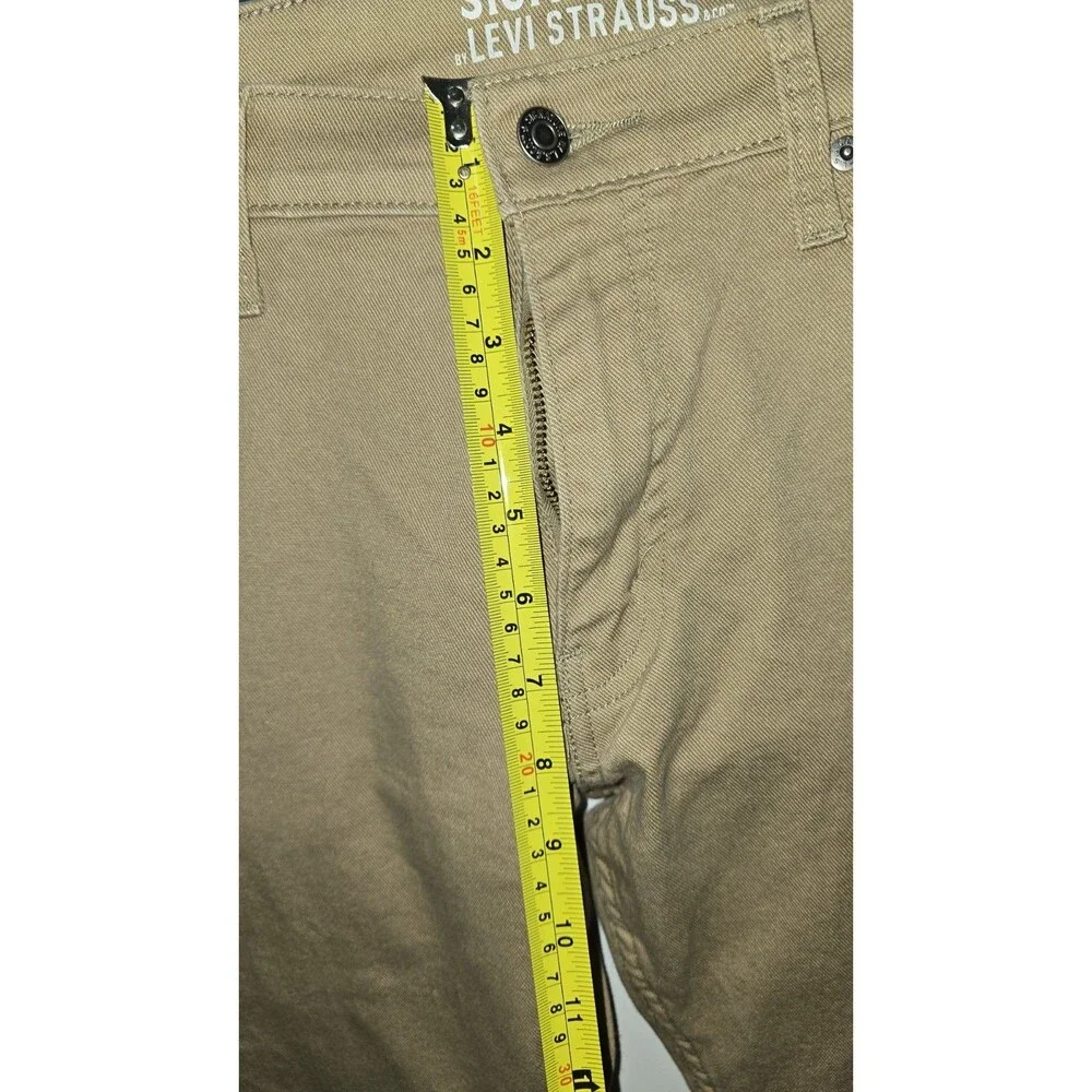 Signature by Levi Strauss & Co. Gold Label Men's straight 34x32 khaki 003